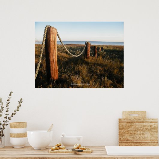 Pier Posts Poster (Küche)