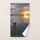 Pier Sunset Badhandtuch Set (Handtuch)