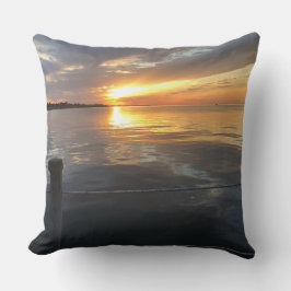 Pier Sunset Kissen
