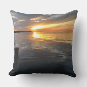 Pier Sunset Kissen