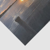 Pier Sunset Seidenpapier (Ausschnitt)