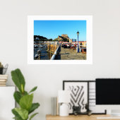 Pier und Schloss Gorey Jersey Poster (Heimbüro)