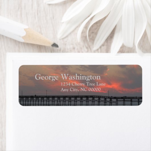 Pier und Sunset - Eicheninsel, NC (Insitu)