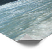 Pier und Waves Poster (Ecke)