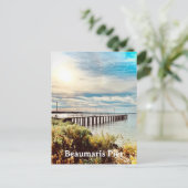 Pier von Beaumaris Postkarte (Stehend Vorderseite)