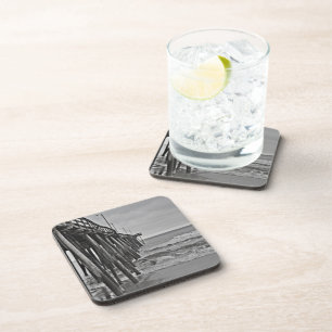 Pier von Shirley Taylor Getränkeuntersetzer