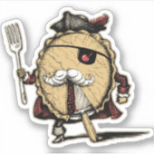 Pierate Aufkleber (Vorderseite)