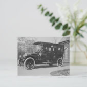 Pierce Arrow 1909 Postkarte (Stehend Vorderseite)