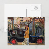 Pierce Arrow Girl Postkarte (Vorne/Hinten)