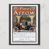 Pierce Arrow Motor Car Postkarte (Vorderseite)