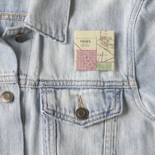 Pierce, Nebraska Button (Beispiel)