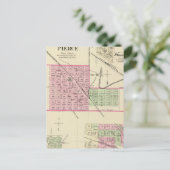 Pierce, Nebraska Postkarte (Stehend Vorderseite)