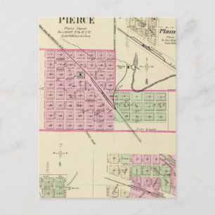 Pierce, Nebraska Postkarte