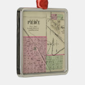 Pierce, Nebraska Silbernes Ornament (Rechts)