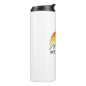 Pierce New Hampshire Retro Thermosbecher (Nach links gedreht)