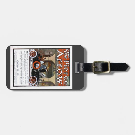 Pierce-Pfeil-Automobil Gepäckanhänger (Vorderseite horizontal)