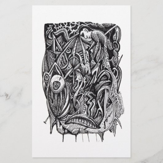 Pierced, by Brian Benson Briefpapier (Vorderseite)