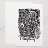 Pierced, by Brian Benson Briefpapier (Vorne/Hinten)