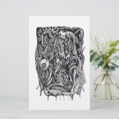 Pierced, by Brian Benson Briefpapier (Stehend Vorderseite)