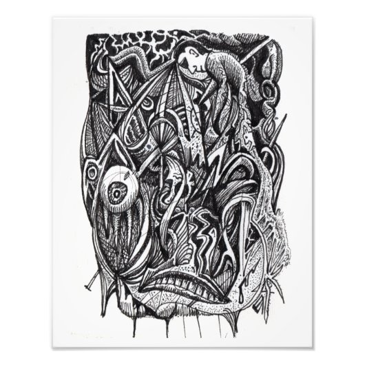 Pierced, by Brian Benson, Foto print (Vorne)