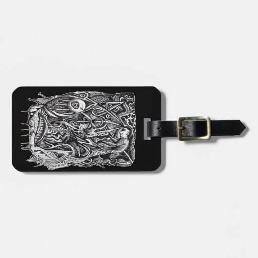 Pierced, by Brian Benson Gepäckanhänger (Vorderseite horizontal)