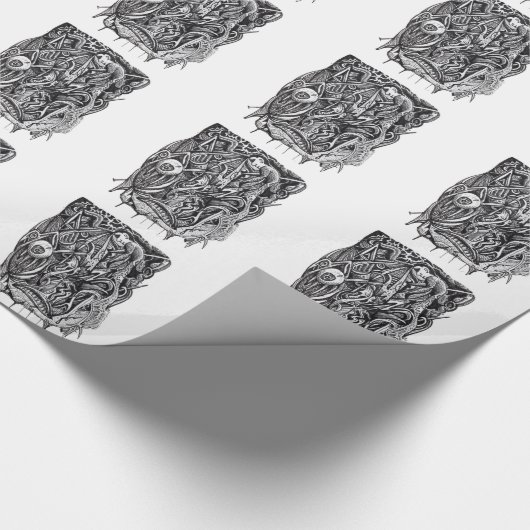 Pierced, by Brian Benson Geschenkpapier (Ecke)