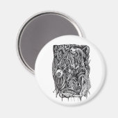 Pierced, by Brian Benson Magnet (Vorderseite/Rückseite)