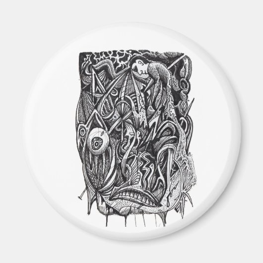 Pierced, by Brian Benson Magnet (Vorne)