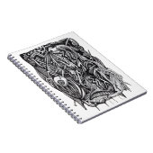 Pierced, by Brian Benson Notizblock (Rechte Seite)