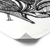 Pierced, by Brian Benson Poster (Ecke)