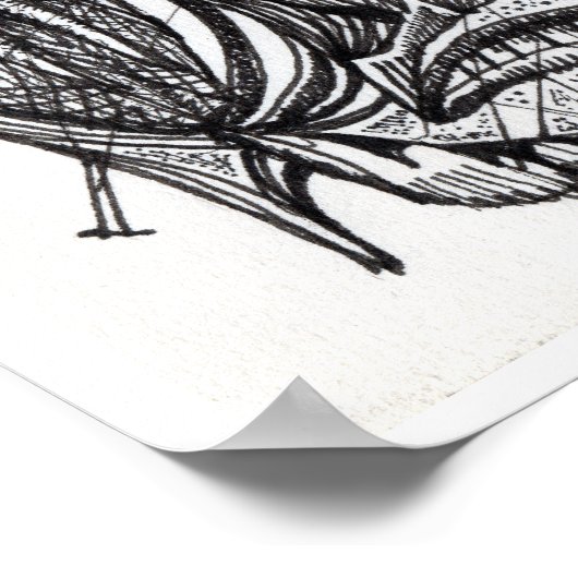 Pierced, by Brian Benson Poster (Ecke)