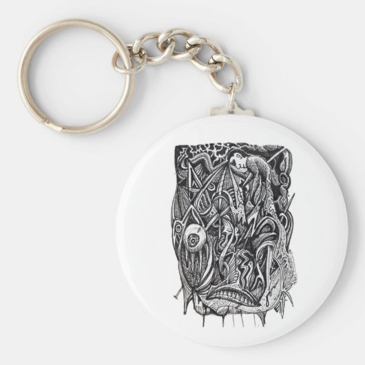 Pierced, by Brian Benson Schlüsselanhänger (Vorne)