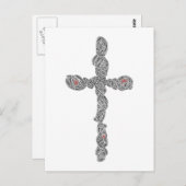 Pierced Cross - Isaiah 53:5 Postkarte (Vorne/Hinten)
