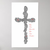 Pierced - Isaiah 53:5b Poster (Vorne)