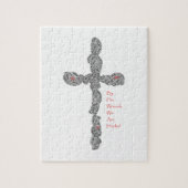 Pierced - Isaiah 53:5b Puzzle (Vertikal)