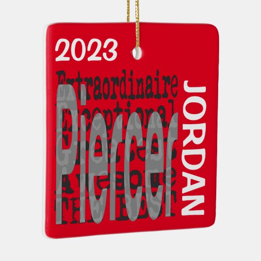 Piercer Extraordinaire CUSTOM Keramikornament (Rechts)