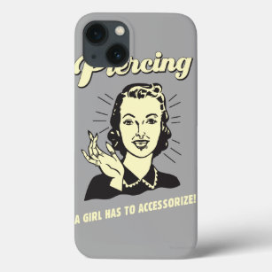 Piercing: A Girl Has to Accessorize Case-Mate iPhone Hülle