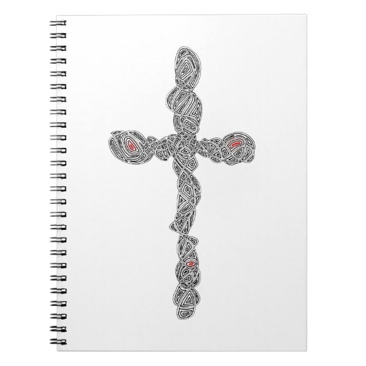 Piercing Cross Notizblock (Vorderseite)