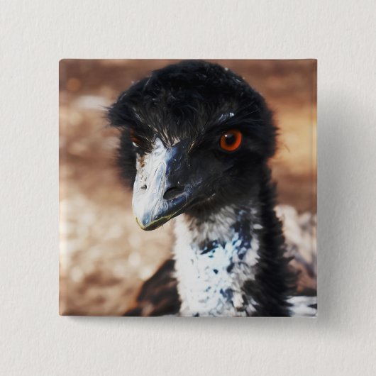 Piercing Eyes of the Outback Button (Vorderseite)