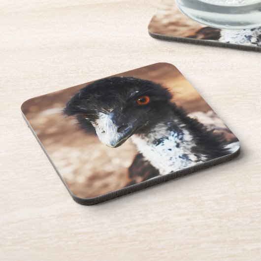 Piercing Eyes of the Outback Getränkeuntersetzer (Linke Seite)