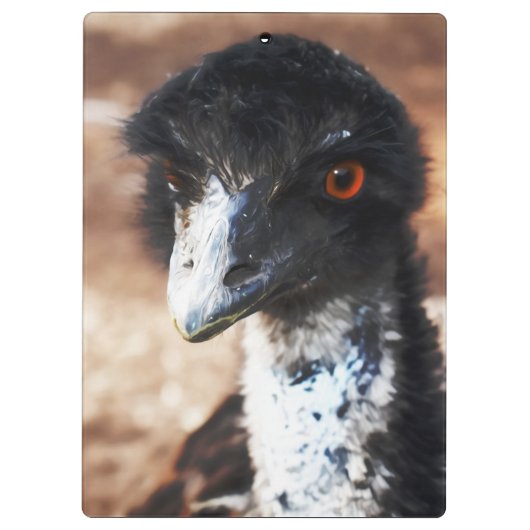 Piercing Eyes of the Outback Klemmbrett (Rückseite)