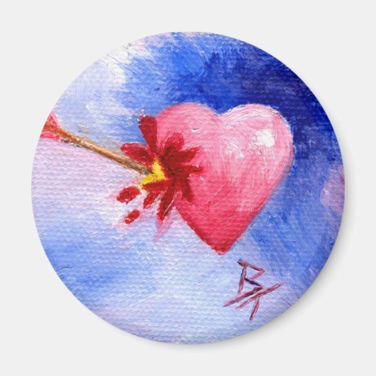 Piercing Heart aceo Magnet (Vorne)