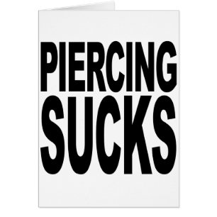 Piercing ist zum Kotzen