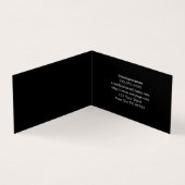 Piercing Salon Business Card Visitenkarten (Innenseite)