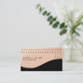 Piercing specialist Business card Visitenkarte (Stehend Vorderseite)