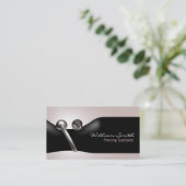 Piercing specialist Business card Visitenkarte (Stehend Vorderseite)