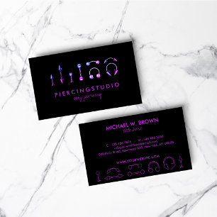 Piercing Specialist Visitenkarte