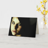 Piercing Stille Card Karte (Gelbe Blume)