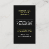 Piercing Studio Tattoo Piercing Spezialist Visitenkarte (Rückseite)