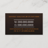 Piercing-Studio Tattoo Piercing-Spezialist Visitenkarte (Rückseite)